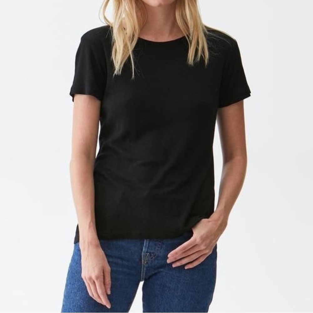 Michael Stars One Size Slub Crew Neck